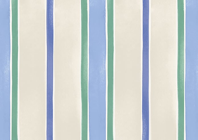 Bluebellgray Seaside Stripe, Atlantic - Twist&Fit Roller Blind - Image 6